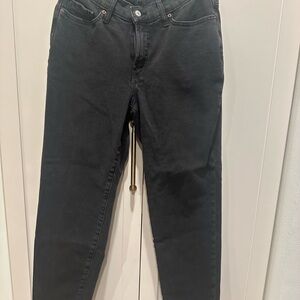 Old Navy Women's Black Straight Jeans